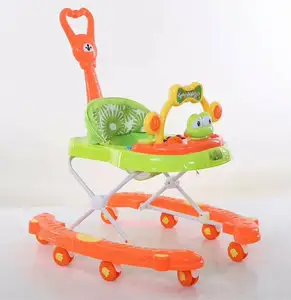 Made in china 3 in 1 baby walker verwendet/musical und blinkende licht baby walker auto form für kinder