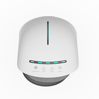 Appareil de Massage pour Genoux avec Pétrissage, Vibration, Chauffage Électrique et Thérapie par Lumière Rouge pour le Soulagement de la Douleur