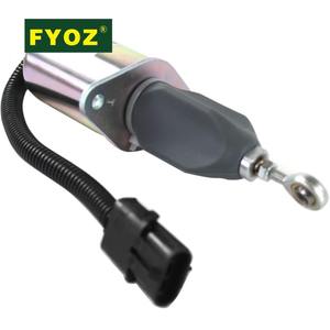 Vanne solénoïde d'arrêt de carburant, pour Cummins 6CT Doosan DH300-7, solénoïde d'arrêt du moteur, 24V, 3935650 SA476424 3970416 <span class=keywords><strong>2TO</strong></span> - Product Image 2