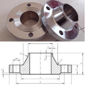 ANSI B16.5 Bride en acier inoxydable 316L pour l'industrie chimique 150LB Bride à souder résistante à la corrosion - Product Image 5