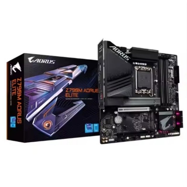 Z790M AORUS ELITE Motherboard CPU LGA1700 DDR5 HDMI 2.5GbE LAN