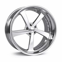 Jantes XTTD personnalisées à 5 branches, profil profond, chromées polies, en alliage d'aluminium forgé, 5x114.3 5x120 5x100, 5 trous, pour voitures particulières