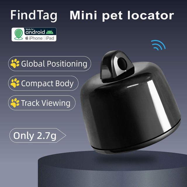 Smart Tag Finder for Real-Time Tracker for Pet Birds Dogs Cats Global Positioning Anti-Lost Historical Locator for