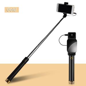 Phổ Mini Ảnh Tự Sướng Thanh Xoay Có Thể Gập Lại Xách Tay Nối Dài Line-Điều Khiển Tự <span class=keywords><strong>Stick</strong></span> Với Gương Đối Với iPhone - Product Image 2