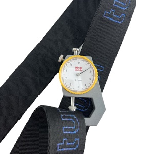 Sangle tissée en <span class=keywords><strong>nylon</strong></span> recyclé avec logo jacquard personnalisé sangle en polyester avec logo pour sac à dos en sergé - Product Image 2