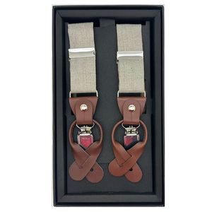 Conjunto de Corbata de Moño y <span class=keywords><strong>Tirantes</strong></span> para Hombre, de Algodón, <span class=keywords><strong>con</strong></span> Estampado Floral Personalizado, Popular - Product Image 3
