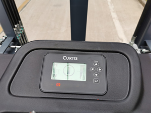 HELI VNAフォークリフト1-1.5トン3ウェイ3ウェイナローアアリフトリチウムフォークリフト12mトリプレックスマストリチウム電池カーティス - Product Image 5