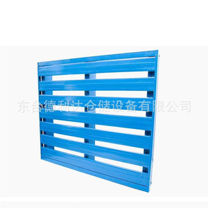 Steel Pallet 1200x800x150mm Single-Sided Reinforced 4-Way Entry For Warehouse Use - Product Image 3