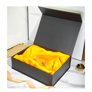 Boîte cadeau de haute qualité à couvercle rabattable, pliable, pour fête, mariage, emballage, <span class=keywords><strong>calendrier</strong></span>, avec fermeture magnétique - Product Image 2