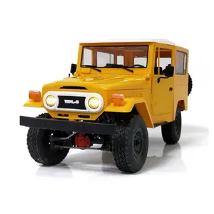 Mainan Memanjat Wpl Model Hobi C34 Rtr 4wd, Mobil Rc Off Road Crawler Buggy 2.4G dengan Permainan Kipas Kendaraan Ringan