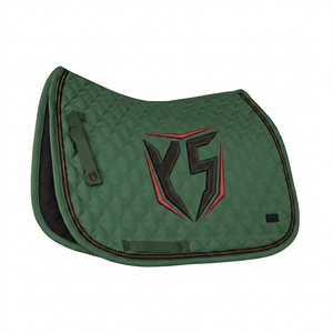 Almohadillas para Silla de Montar YASH Sports 2025, Color Rojo Borgoña Oscuro, Algodón, Comodidad y Durabilidad, Protección para el Caballo, Estilo Elegante - Product Image 2