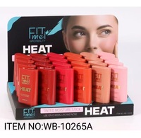 Palette de fards à joues crème de haute qualité, 6 couleurs, finition nude, pour la vente en gros de maquillage