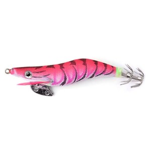 Esca Luminosa in Legno a Forma di Calamaro con Doppio Gancio a Ombrello - Esca Luminosa per <span class=keywords><strong>Seppie</strong></span> per la Pesca Notturna in Mare e a Profondità - Product Image 6
