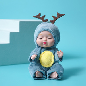 Wholesale <strong>Top</strong> Quality Mini PVC Material Cute Reborn <strong>Baby</strong> <strong>Dolls</strong> - Product Image 3