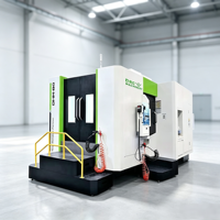 Centre d'usinage horizontal CNC FANUC double BT50 DHM80, haute précision, robuste et neuf