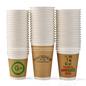 डबल दीवार मध्य खाली गर्म कॉफी कप - Product Image 2