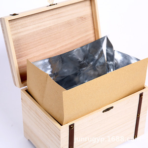 <b>Wooden</b> <b>Tea</b> Packaging <b>Box</b> Rectangle Pine Wood Handmade Gift Craft <b>Box</b> For Fuding White <b>Tea</b> Pu'er <b>Tea</b> Loose <b>Tea</b> - Product Image 1