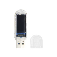 Carte de développement USB mini ESP32-S3 LILYGO T-Dongle-S3 Plus avec écran de 0,96 pouces, puce de cryptage, émetteur-récepteur IR, microphone