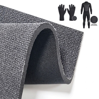 Néoprène renforcé résistant aux couteaux, à l'usure et aux rayures avec tissu Kevlar pour gants, combinaisons de plongée et chaussettes de protection des genoux