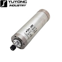Moteur de broche CNC 1,5 kW 110 V 220 V refroidi par eau pour machine de gravure et de fraisage CNC