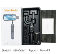 KAZHI Stabilisateur de Cardan Pliable Smart Handheld F10pro 3 Axes Mobile Phone Selfie Stick Flexible Professional Face Tracking