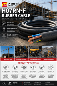 <span class=keywords><strong>Cable</strong></span> de Goma Flexible H07RN-F de 5 Núcleos, 4mm2, 6mm2, <span class=keywords><strong>10mm2</strong></span>, 16mm2, 25mm2, Aislamiento EPDM, Cubierta Exterior CPE, <span class=keywords><strong>Cable</strong></span> de Goma Sumergible - Product Image 6