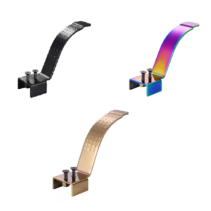 Laser Machining Titanium Aluminum Cnc Machining Custom Hardened Metals Scooter Clamp DRlLLING Double Lock Scooter Scs Clamp