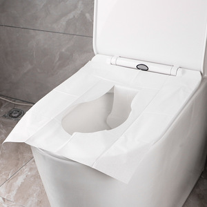 Housses de siège de toilette jetables, solubles dans l'eau, 10 pièces, housse hygiénique portable pour voyage - Product Image 3