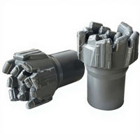 56 60 65 76 94 98 113 133mm Pdc tête plate Type matrice corps foret Pdc fritté peu pour le forage de roche dure