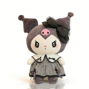 Figura de Peluche de Anime Kuromied Melodyed de 40-100CM, Derivados de Animación, con Lazo, Adorable Juguete de Peluche de Sanrio - Product Image 2