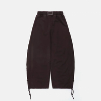 Veste à capuche en pur coton Ensemble de pantalons de survêtement de sport à capuche surdimensionnés Survêtement de jogging brodé personnalisé pour hommes