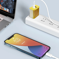 2 Ports PD 65W UK/US/EU Plug Phone Supply Power Adapter Station A + C Fast Charging Wall Charger