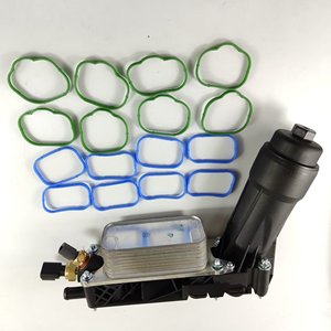 Adaptateur de boîtier de filtre de refroidisseur d'<span class=keywords><strong>huile</strong></span> moteur 5184294AE pour Dodge Jeep 2011 2012 2013 - Product Image 5