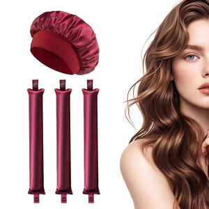 Bestseller Hitzefreier Zylinder-Haarwickler Ohne Hitze Über-Nacht-Lockenwickler mit Schal zum Schlafen für Locken - Product Image 5