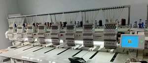 Máquina Bordadora Computarizada de 8 Cabezas para Ropa Plana y Gorras, Usada, en Venta - Product Image 2