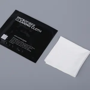 6"*6" High Cleaning Ability Lint Free Microfiber Cleanroom Wipes For Camera Cleaning