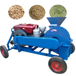 Low price farming machinery forestry wood chipper waste log crusher machine pressing equipment for wood chipper