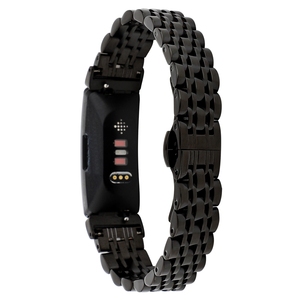 En Acier inoxydable en métal sept perle <span class=keywords><strong>bracelet</strong></span> pour <span class=keywords><strong>Fitbit</strong></span> inspirer/<span class=keywords><strong>Fitbit</strong></span> Inspirer RH - Product Image 4