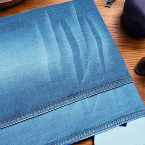 Factory Wholesale Eco-Friendly Sustainable Lyocell Twill Hemp Denim Fabric For Pants