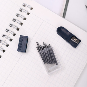 Deli Compass Refill 2.0mm 12 Pieces With Sharpener For Mechanical Pencil - Product Image 4