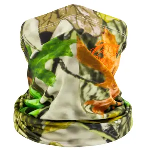 Factory Sale Camouflage Balaclava Custom Hunting Neck Gaiter Lightweight Outdoor Low MOQ Face Shield Supplier