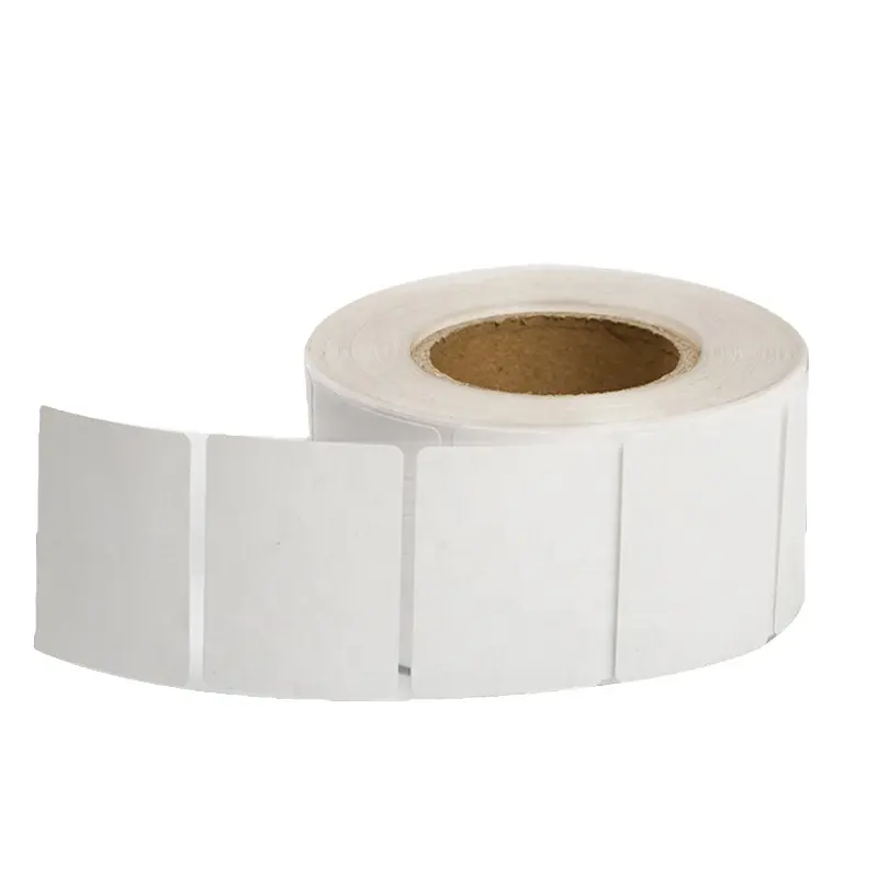 High Quality Permanent Self Adhesive Sticker Paper 80g Semi Gloss Matte White Adhesive Paper Sticker Roll
