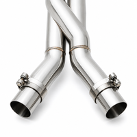 Tuyau intermédiaire OEM à longueur égale en Z pour BMW M2/M3/M4 G80/G82/G87/G8X 3.0T 2021-2024, échappement en acier inoxydable de 1,5 mm d'épaisseur, garantie