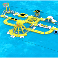 0.9mm PVC flottant gonflable pour jeux d'eau Aqua Park pour mer et lac parc aquatique amusant pour adultes et enfants