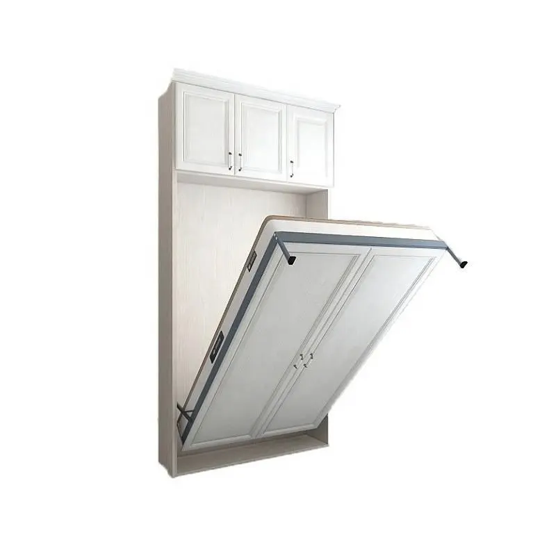 Hidden Space Saving Hardware Manual Multifunctional metal bed frame for home