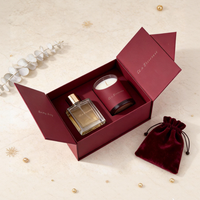 Faltbare, personalisierte Luxusboxen mit Goldfolienprägung, Karton, offene Doppeltürbox, Geschenkverpackung, magnetisch, stabil