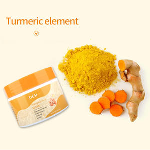 Masque Visage Naturel au Curcuma, Rétinol et Vitamine C, Nettoyant en Profondeur, Contrôle du Sébum, Nourrissant, pour Tous Types de Peaux - Product Image 3