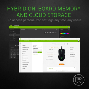 Souris de jeu filaire ergonomique pour ordinateur portable PC, souris de jeu silencieuse RGB pour bureau, performance USB 5G 16000 DPI, Razer Deathadder - Product Image 4