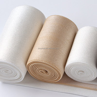 Vente en gros usine : Bande élastique unie brillante en nylon et élasthanne, 2-6 cm, pour textile de maison, vêtements, sous-vêtements et soutiens-gorge