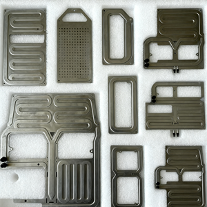 Plaques échangeuses de chaleur à plaques laminées, épaisseur 1,5 mm, <span class=keywords><strong>aluminium</strong></span> 3003 4545 pour refroidissement de batteries automobiles - Product Image 5